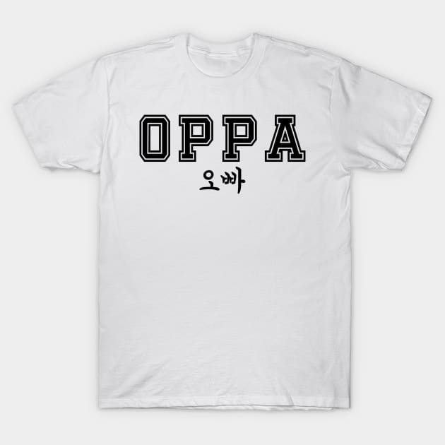 Oppa K-drama T-Shirt by MilotheCorgi